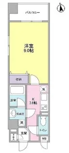 lulu kalama【6階】の間取り