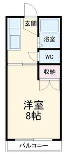 ハイツみかみ【1階】の間取り