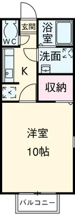 プチ・パレ【1階】の間取り