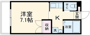 キチーム津田沼 ANNEX【2階】の間取り