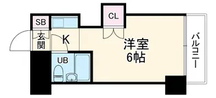元住吉センチュリー21【8階】の間取り