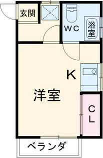 スチューデントコンドミニアム【201号室】の間取り