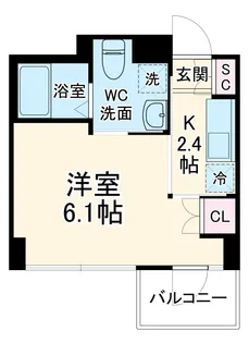 サムティレジデンス浦安【2階】の間取り