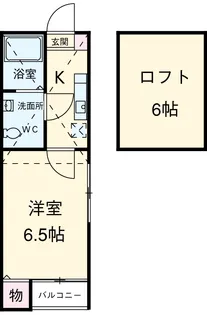 ヒロアーカ新守山【1階】の間取り