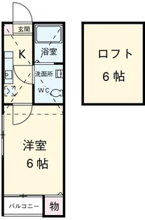 ヒロアーカ新守山【205号室】の間取り