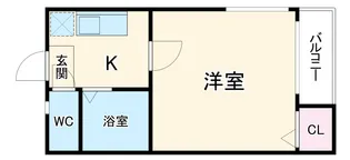 アミティエ喜多山【2階】の間取り