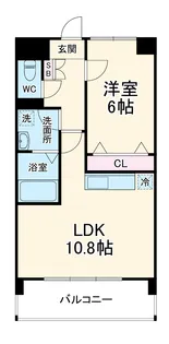 オーベルニュⅡ【2階】の間取り