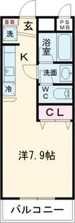 サンヴィラージュ三鷹【2階】の間取り