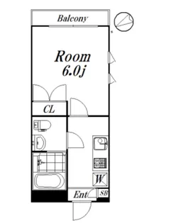 ヴェルデ吉祥寺【2階】の間取り