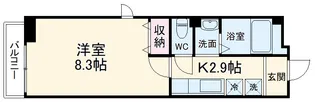 ベルーガ【3階】の間取り
