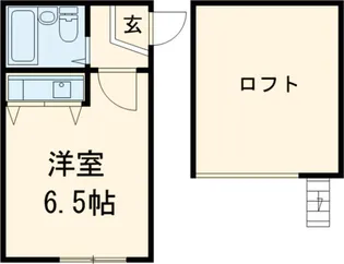 PAM井の頭【106号室】の間取り