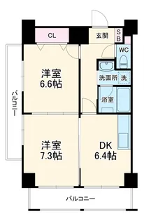 アルステージ武蔵小杉Ⅱ【501号室】の間取り