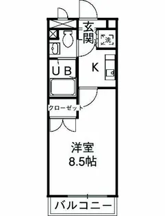 KDXレジデンス湘南台【6階】の間取り