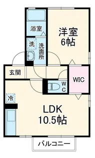 コートダジュール【2階】の間取り