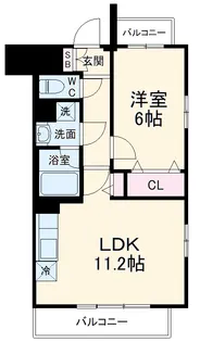 ラフィオレピス【3階】の間取り