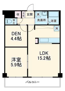 MOE MUSASHIKOSUGI【4階】の間取り