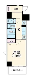 レジダンスフォンティーヌ【2階】の間取り