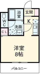 オータム・ライト2【2階】の間取り