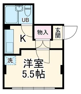 レジデンス小山【2階】の間取り