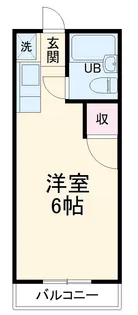 スカイハイツB【205号室】の間取り