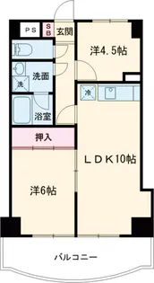 クオーレプロバンス篠崎【7階】の間取り