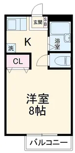 ソレイユ湘南【1階】の間取り