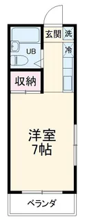 渋谷マンション【1階】の間取り