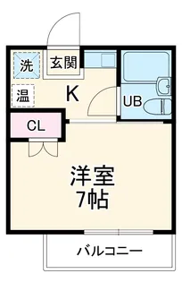 南行徳プラザA−1【2階】の間取り