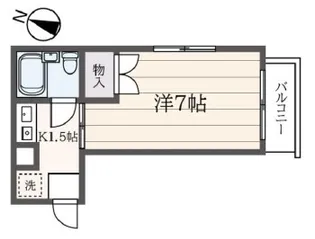 南行徳プラザA−1【2階】の間取り