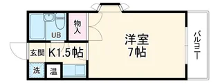 南行徳プラザA−1【3階】の間取り