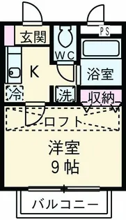 セナリオフォルム東船橋【2階】の間取り