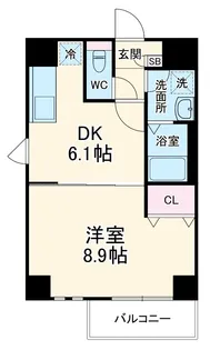 メゾン・ド・ヒロ【2階】の間取り