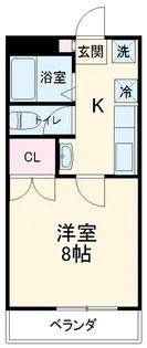 アルモ津田沼【4階】の間取り