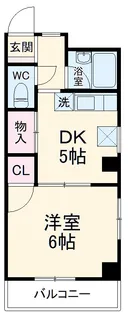 TYMマンション【502号室】の間取り
