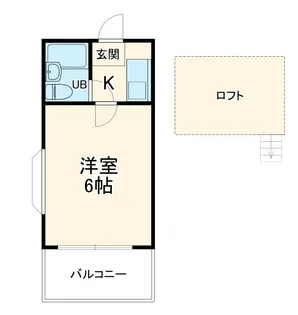 ジュネパレス北習志野第8【2階】の間取り