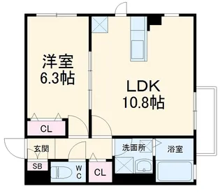 Empress TreeⅡ【2階】の間取り