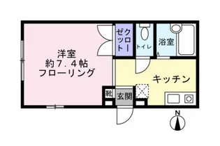 野瀬の家【1階】の間取り
