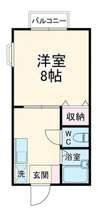 セジュール恵友【1階】の間取り
