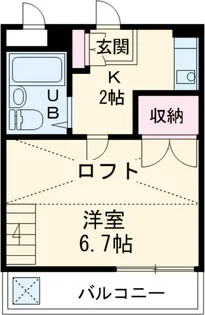 リエス森孝【102号室】の間取り