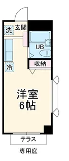 サンブライト18【1階】の間取り