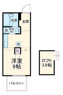 Aquila Urayasu Uno【10階】の間取り