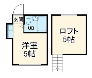 ネオステーションプラザ白楽【1階】の間取り
