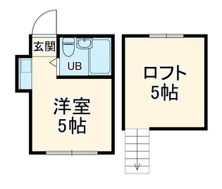 ネオステーションプラザ白楽【203号室】の間取り