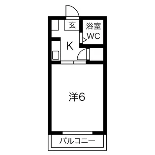パーセル【2階】の間取り