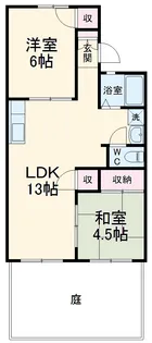 シャトル緑ケ丘Ⅰ【105号室】の間取り
