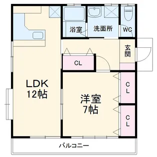 オンブラージュ【201号室】の間取り