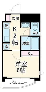ヴァンヴェール2【2階】の間取り