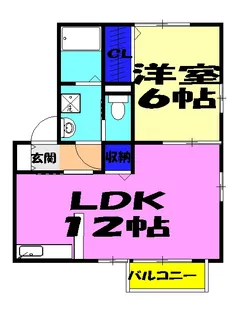 アークヒルズJ【1階】の間取り