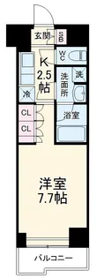 ルーブル川崎上平間弐番館【3階】の間取り