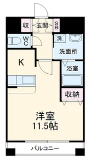 伊藤ビル【7階】の間取り
